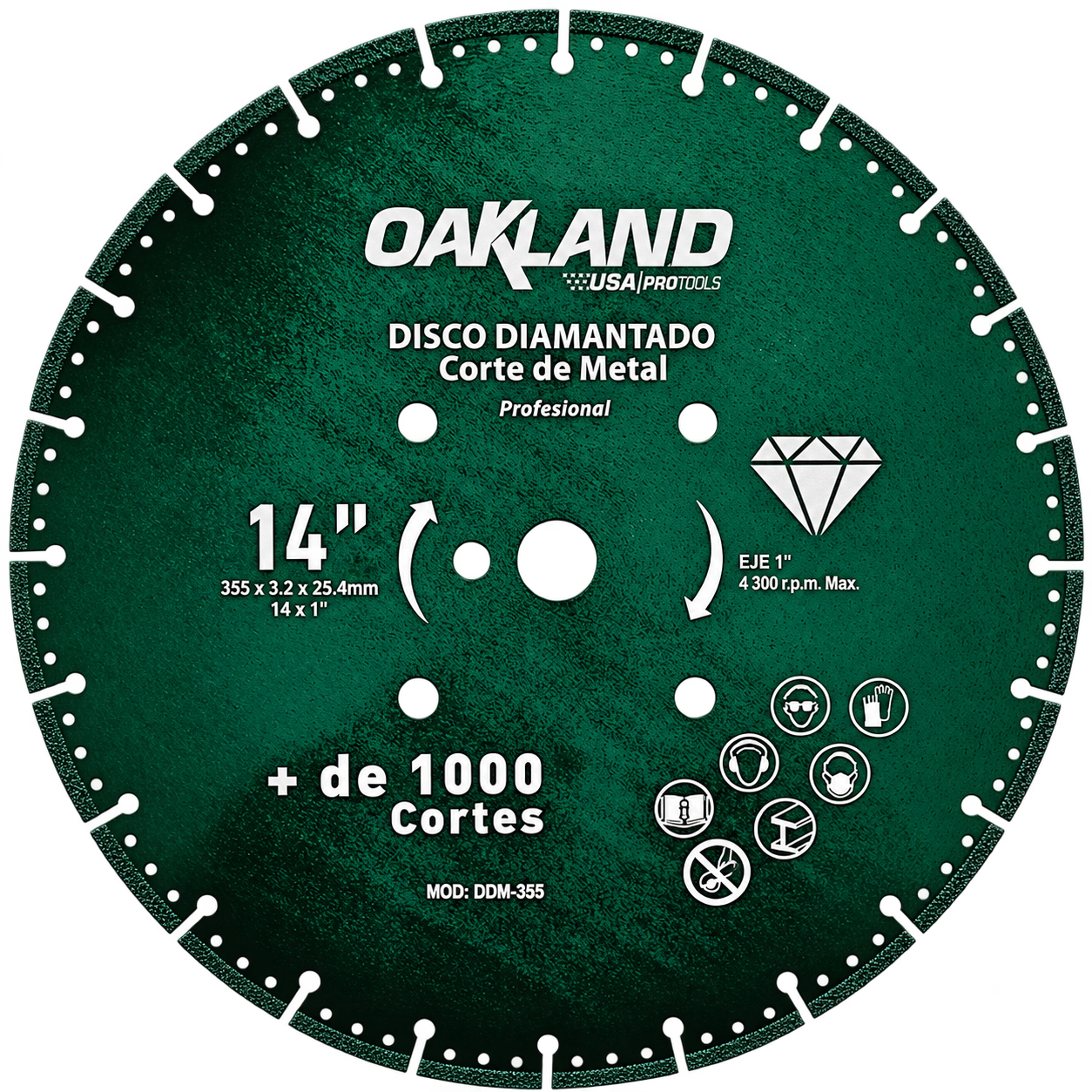 Disco de diamante OAKLAND